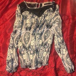 XS xhilaration long sleeve dress shirt